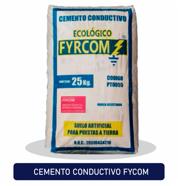 Mejorador cemento conductivo ecológico Fyrcom